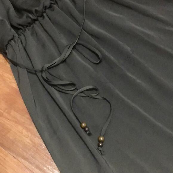 Jodi Kristopher Army Green Maxi Dress Size Small - Picture 6 of 9